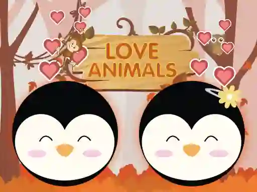 Trò chơi Love Animals trực tuyến
