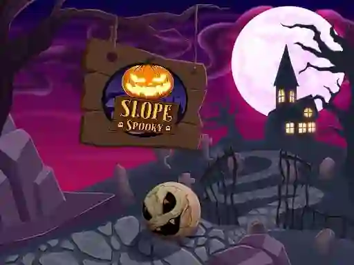 Trò chơi Slope Spooky trực tuyến