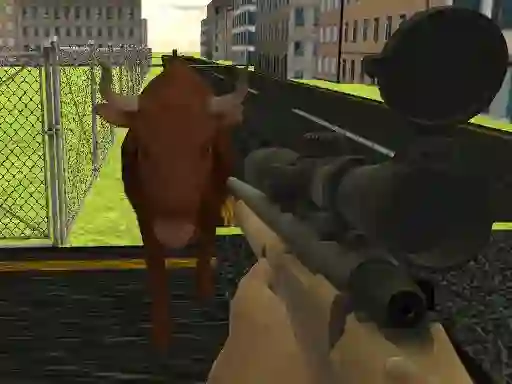 Trò chơi Angry Bull Shooter trực tuyến