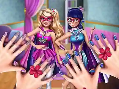 Trò chơi Princess Superheroes: Beauty Salon trực tuyến