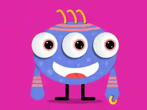 Trò chơi Cute Little Monsters Memory trực tuyến