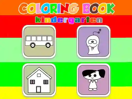 Trò chơi Coloring Book Kindergarten trực tuyến