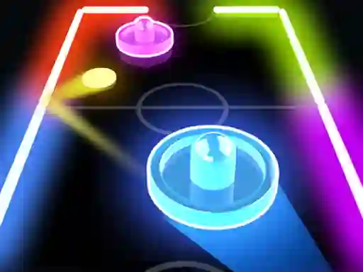 Trò chơi Glow Hockey HD trực tuyến