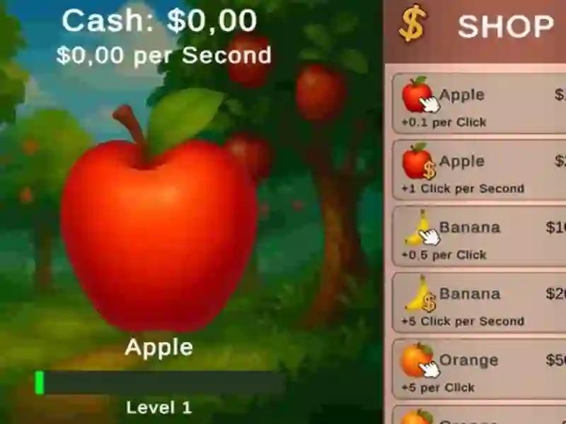 Trò chơi Fruit Clicker trực tuyến