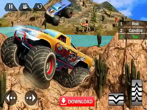 Trò chơi Racing Monster Truck trực tuyến