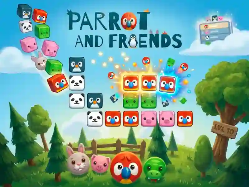 Trò chơi Parrot and Friends trực tuyến