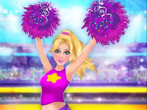 Trò chơi Highschool Cheerleader Dressup trực tuyến
