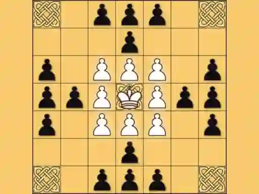 Trò chơi Tafl: viking chess trực tuyến