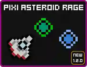 Trò chơi Pixi Asteroid Rage trực tuyến
