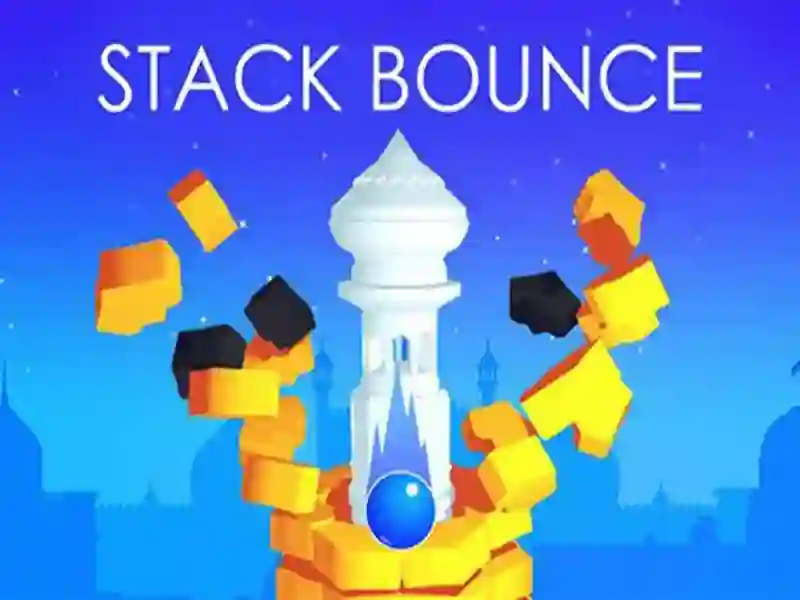 Trò chơi Stack Bounce trực tuyến