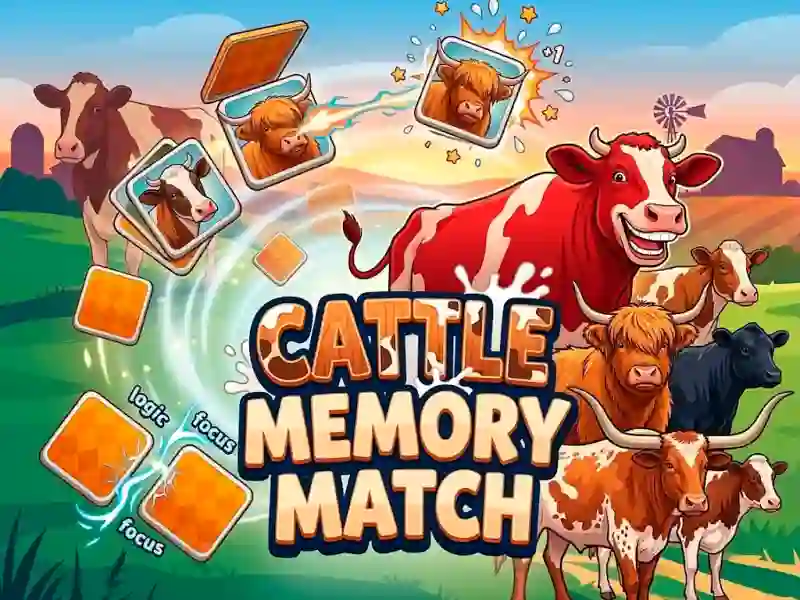 Trò chơi Cattle Memory Match trực tuyến