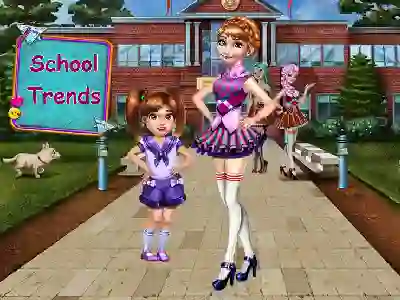Trò chơi School Trends trực tuyến