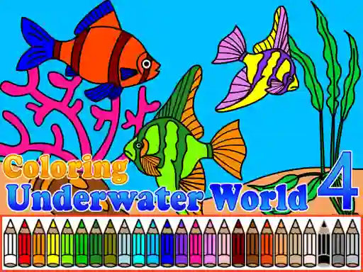 Trò chơi Coloring Underwater World 4 trực tuyến