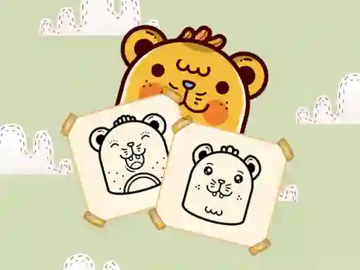 Trò chơi Happy Hamster Coloring trực tuyến