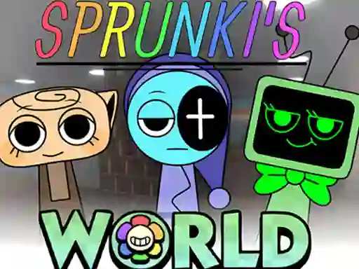Trò chơi Sprunkis WORLD All MOD trực tuyến