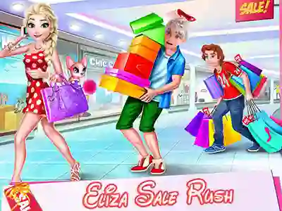 Trò chơi Eliza Sale Rush trực tuyến