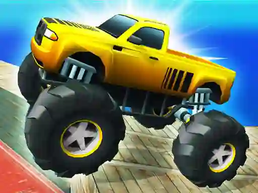 Trò chơi Monster Truck Port Stunt trực tuyến