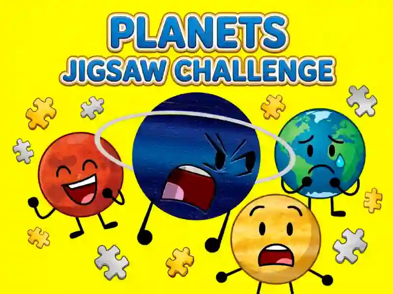 Trò chơi Planets Jigsaw Challenge trực tuyến