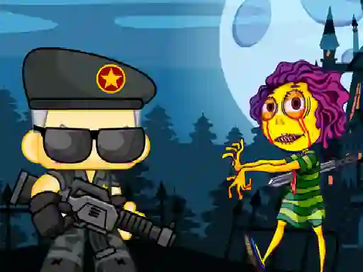 Trò chơi Zombie Shooter 2d trực tuyến
