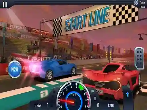 Trò chơi Fast Line Furious Car Racing trực tuyến