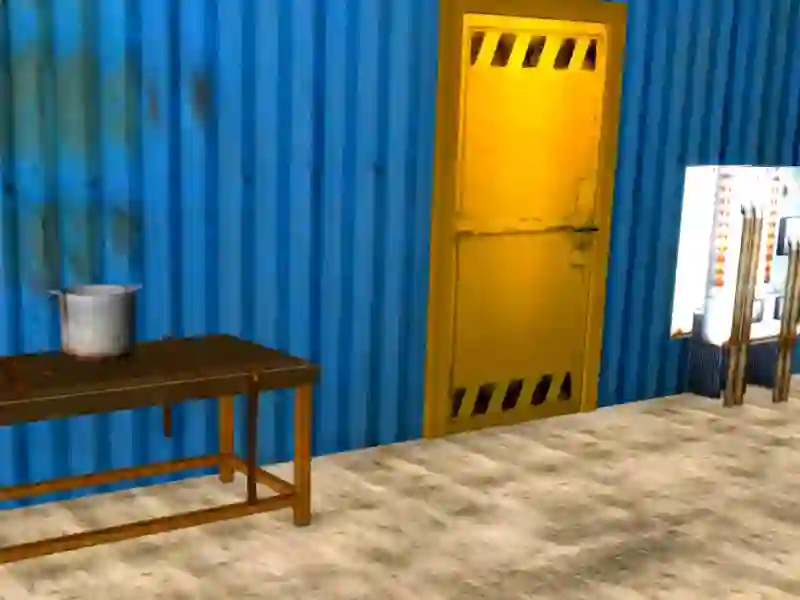 Trò chơi Blue Warehouse Escape trực tuyến