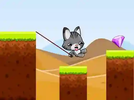 Trò chơi Swing Cat Endless Jump trực tuyến