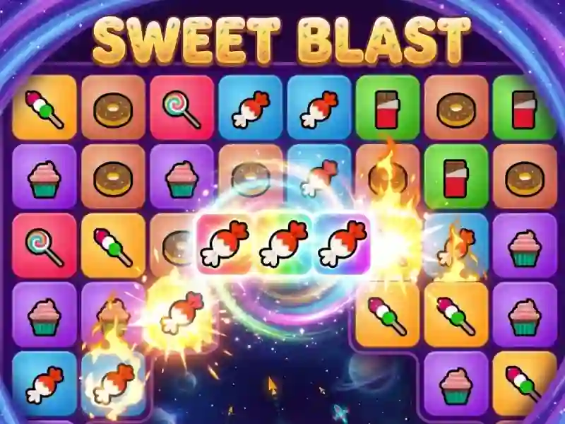 Trò chơi Sweet Blast trực tuyến