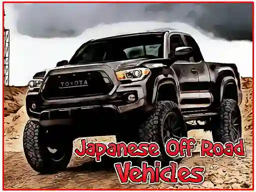 Trò chơi Japanese Off Road Vehicles trực tuyến