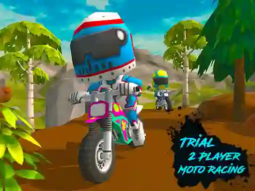 Trò chơi Trial 2 Player Moto Racing trực tuyến