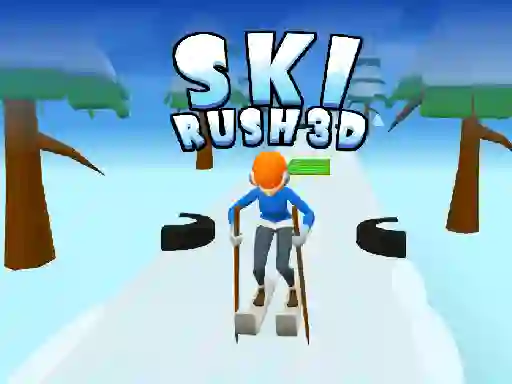Trò chơi Ski Rush 3d trực tuyến