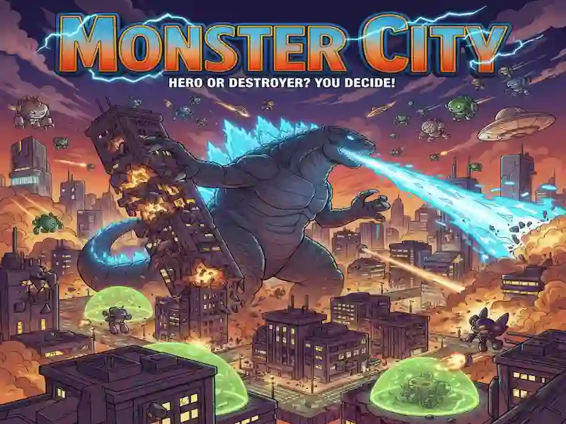 Trò chơi Monster City trực tuyến