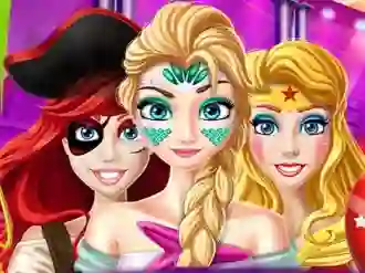 Trò chơi Halloween Princess Party trực tuyến