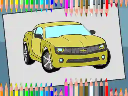 Trò chơi American Cars Coloring Book trực tuyến