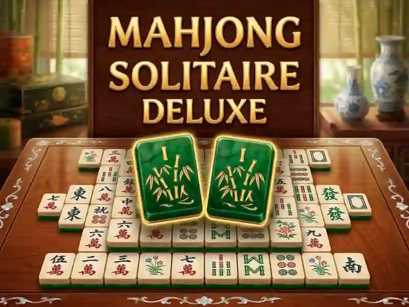 Trò chơi Mahjong Solitaire Deluxe trực tuyến