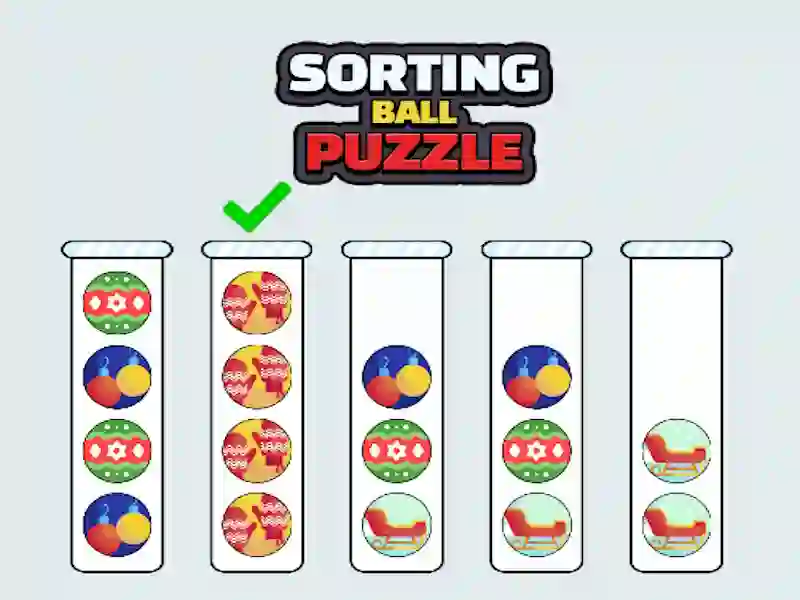 Trò chơi Sorting Ball Puzzle trực tuyến