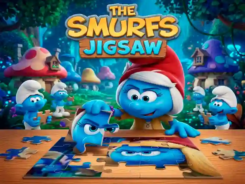 Trò chơi The Smurfs Jigsaw trực tuyến