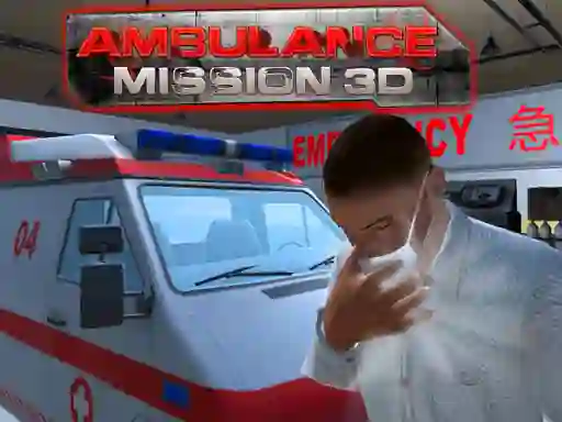 Trò chơi Ambulance Mission 3d trực tuyến