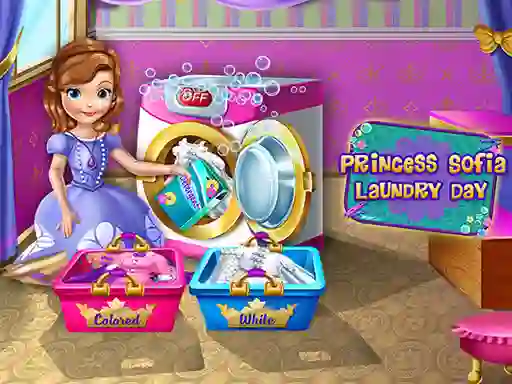 Trò chơi Young Princess Laundry Day trực tuyến