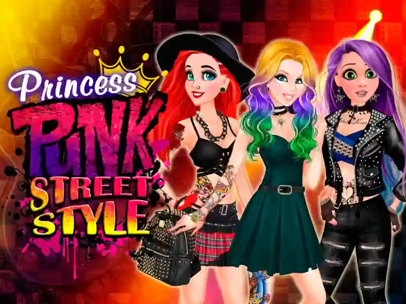 Trò chơi Princess Punk Street Style trực tuyến