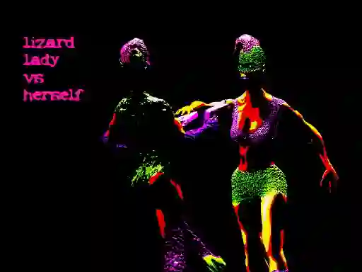 Trò chơi Lizard Lady vs Herself trực tuyến
