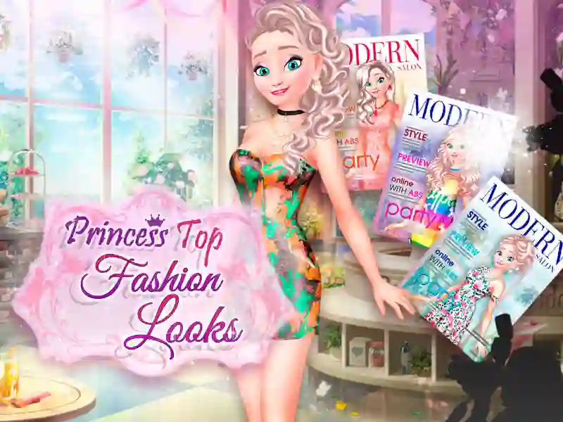 Trò chơi Princess Top Fashion Looks trực tuyến