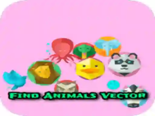 Trò chơi Find Animals Vector trực tuyến