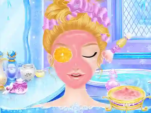 Trò chơi Princess Salon Frozen Party trực tuyến
