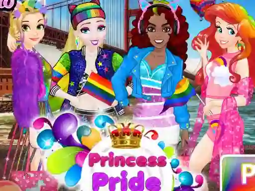 Trò chơi Princess Pride Day trực tuyến