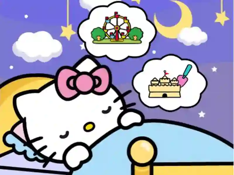 Trò chơi Hello Kitty Good Night trực tuyến