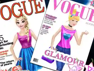 Trò chơi Princesses On Vogue Cover trực tuyến