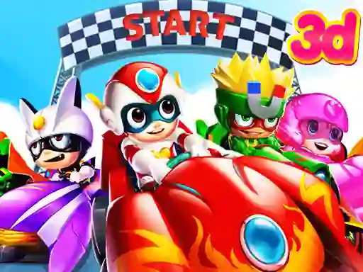 Trò chơi Cartoon Racing 3D trực tuyến