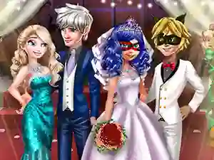 Trò chơi Ladybug Wedding Royal Guests trực tuyến