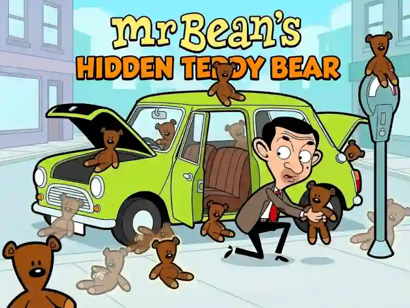 Trò chơi Mr Bean Car Hidden Teddy Bear trực tuyến