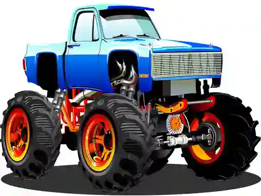 Trò chơi Monster Truck Puzzle trực tuyến